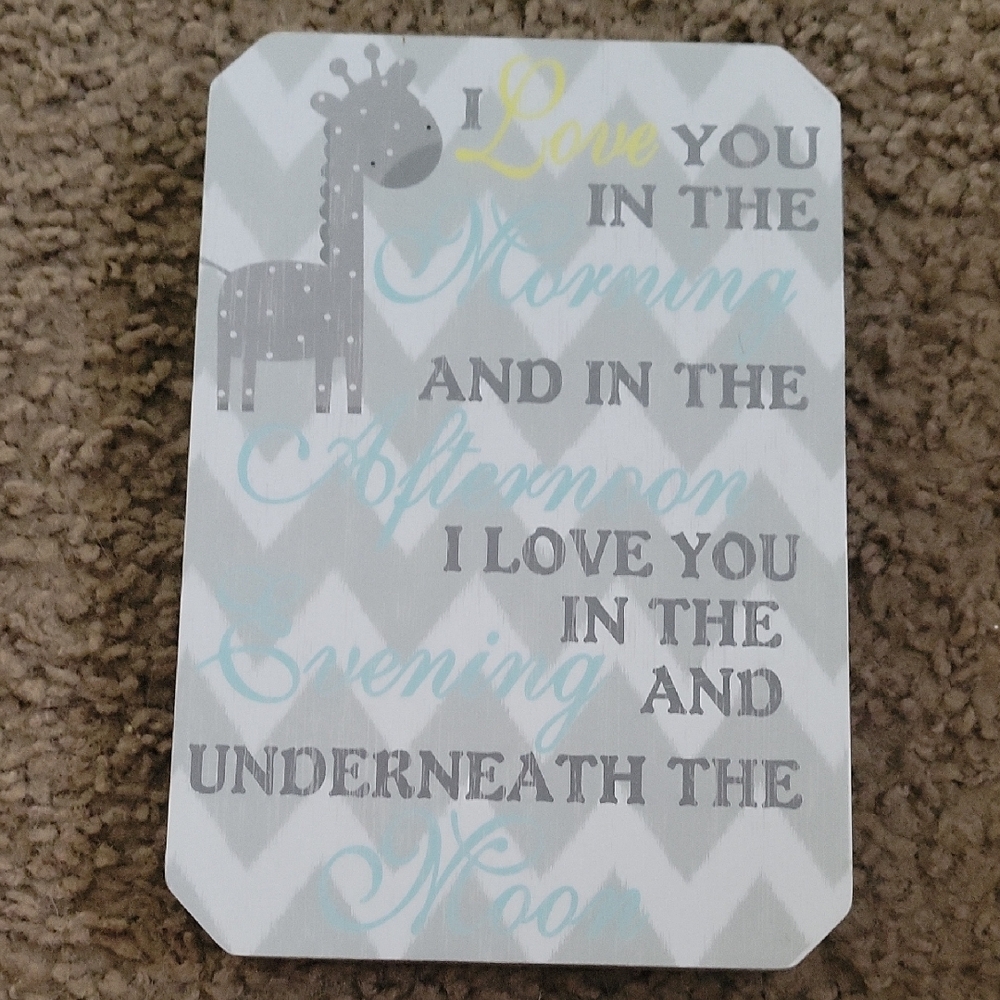 Hobby Lobby Giraffe Nursery Decor